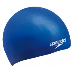 Шапочка для плавания Speedo 8-709900002 Синяя Темно-Синяя Силиконовая