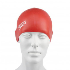 Ujumismüts Speedo 8-709900004 punane silikoon