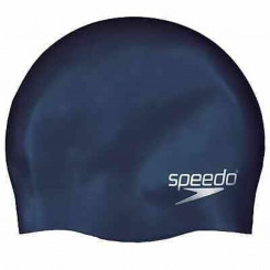 Swimming Cap Speedo 8-709900011 Navy Blue Silicone Plastic