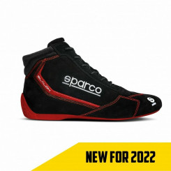 Racing Ankle Boots Sparco SLALOM Black/Red Size 45