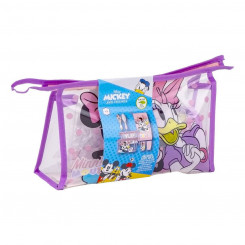 Child's Toiletries Travel Set Minnie Mouse 4 Pieces Pink 23 x 15 x 8 cm