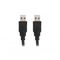 USB-кабель Lanberg CA-USBA-30CU-0018-BK Черный 1,8 м