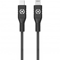 Кабель USB-C — Lightning Celly PL2MUSBCLIGHT, 2 м, черный