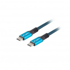 Kaabel USB C Lanberg Blue 50 cm