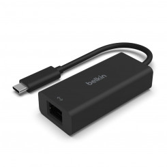 Адаптер USB-Ethernet Belkin INC012BTBK, черный