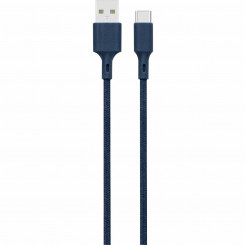 USB-C-kaabel USB-USB-le A BigBen ühendatud JGCBLCOTAC2MBL Roheline