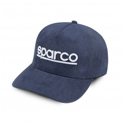 Hat Sparco Suede Blue Navy Blue