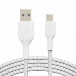 USB-C Cable to USB Belkin CAB002BT1MWH 1 m White