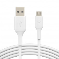 USB-кабель на micro USB Belkin CAB005BT1MWH 1 м Белый