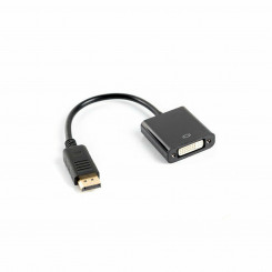 Адаптер DisplayPort-DVI Lanberg AD-0007-BK Черный 10 см