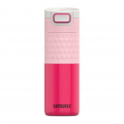 Thermal Cup with Lid Kambukka Etna Grip Diva Pink Stainless steel 500 ml