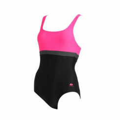 Naiste ujumiskostüüm Athli-Tech Gaetane must roosa