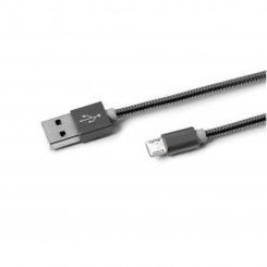 Кабель Micro USB Celly USBMICROSNAKEDS Черный