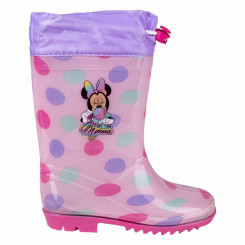 Children's Water Boots Minnie Mouse Pink