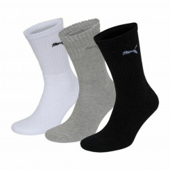 Sports Socks Puma SPORT (3 pairs) White Grey Black Multicolour
