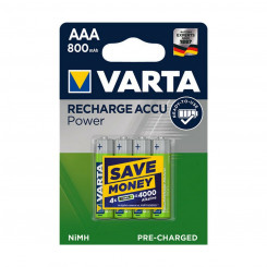 Rechargeable Batteries Varta -56703B 1,2 V 1.2 V AAA (4 Units)