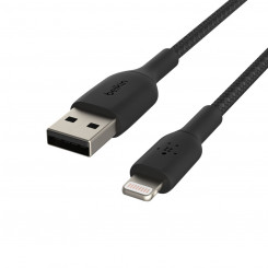 USB to Lightning Cable Belkin CAA002BT1MBK Black 1 m