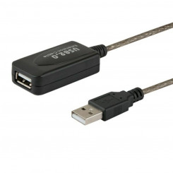 USB pikenduskaabel Savio CL-76 Valge Must 5 m