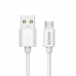 USB-кабель на micro USB Savio CL-167 Белый 3 м