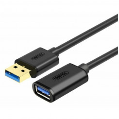 USB pikenduskaabel Unitek Y-C456GBK Must 50 cm