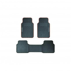 Car Floor Mat Set Sparco SPCF500RD Black/Red Black Red (3 pcs)