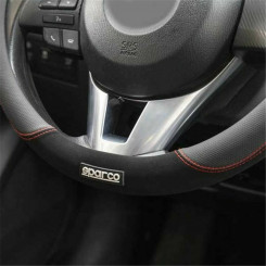 Steering Wheel Cover Sparco SPCS122RS Ø 37-38 cm Red