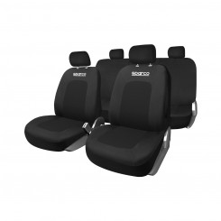 Car Seat Covers Sparco Sport Black