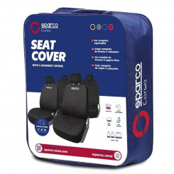 Car Seat Covers Sparco Corsa Black/Red