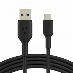 USB A to USB C Cable Belkin CAB001BT1MBK Black 1 m