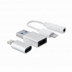 USB-кабель CoolBox COO-CKIT-APPL Белый