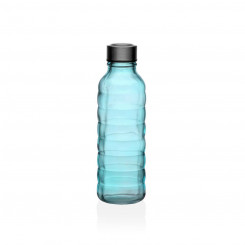 Bottle Versa 500 ml Blue Glass Aluminium 7 x 22,7 x 7 cm