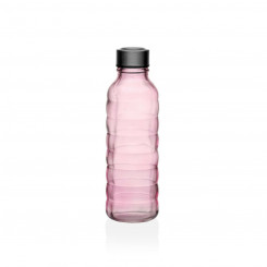 Pudel Versa 500 ml roosa klaasalumiinium 7 x 22,7 x 7 cm