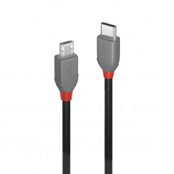 USB-кабель LINDY 36892 Черный Черный/Серый 2 м