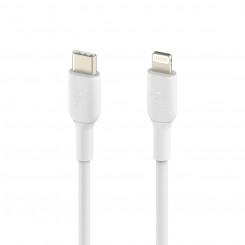 USB-C to Lightning Cable Belkin CAA003BT2MWH White 2 m