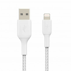 USB to Lightning Cable Belkin CAA002BT0MWH White 15 cm