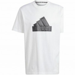 Men’s Short Sleeve T-Shirt Adidas FI BOS T IN1623 White
