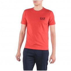 Lühikeste varrukatega T-särk, meeste Armani Jeans 6ZPT52 PJ18Z C1451 Punane