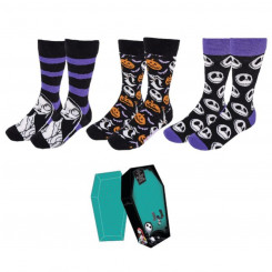 Socks The Nightmare Before Christmas 3 Pieces, parts Multicolor 40-46