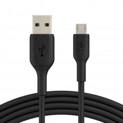 USB cable micro USB Belkin CAB005BT1MBK Black 1 m (1 m)