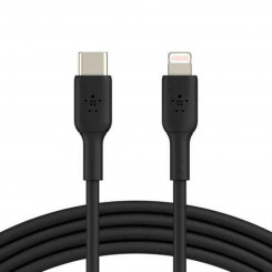 USB-C-Lightning Cable Belkin CAA003BT1MBK 1 m Black
