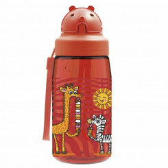 Water bottle Laken OBY Chupi Red (0.45 L)