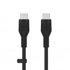 Cable USB C Belkin BOOST↑CHARGE Flex Black 1 m