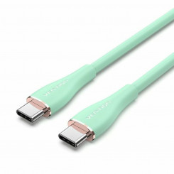 Кабель USB-C Vention TAWGF Зеленый 1 м