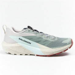 Men's Running Shoes Trail Salomon Sense Ride 5 White Multicolor