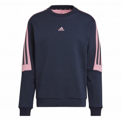 Sweatshirt without hood, men's Adidas Future Icons 3 Navy Blue Black