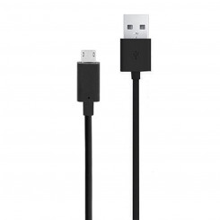 USB cable micro USB Celly USBMICROB Black 1 m