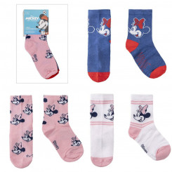 Socks Minnie Mouse 3 Pieces, parts