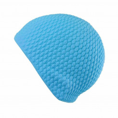 Ras Bubbles Swimming Cap One Size Blue For Adults