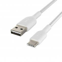 Кабель USB-C-USB Belkin CAB002BT3MWH Белый 3 м