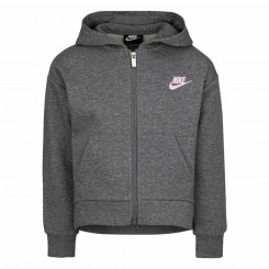 Men's Sports Jacket Nike Full Zip Gray Dark Grey